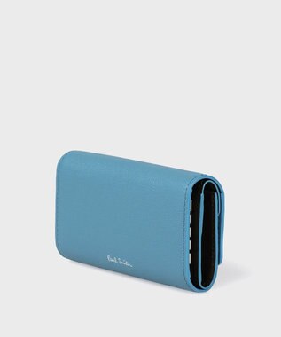 Paul Smith スモールスタイル キーケース ライトブルー