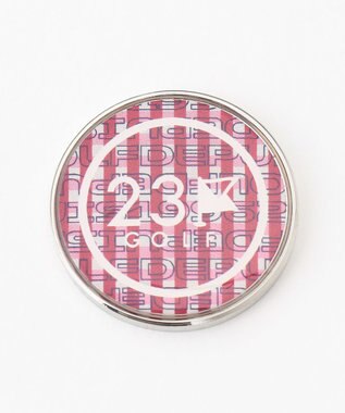 23区GOLF 【UNISEX】オリジナルギンガムチェック マーカー ピンク系3