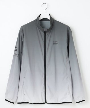23区GOLF 【MEN】【撥水・ストレッチ】ライトブルゾン ライトグレー系
