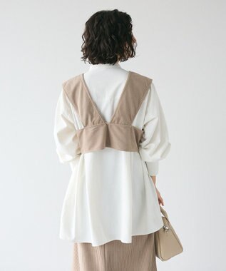 CRAFT STANDARD BOUTIQUE 2WAYカットコーデュロイビスチェ Mocha