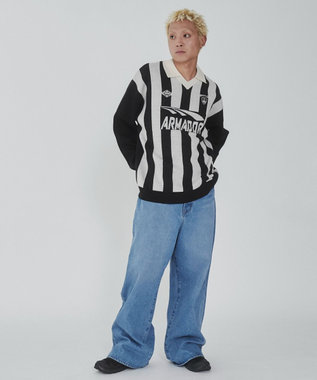 WEGO ゲームロゴニットプルオーバー ブラック