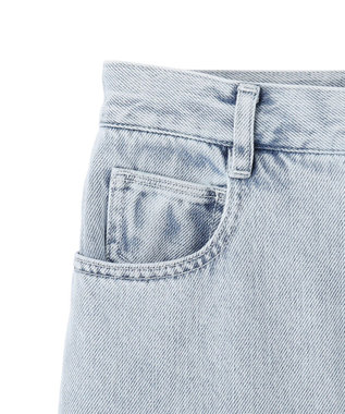 BEIGE， 【新色追加】MARCK / ワイドバギーパンツ L.Indigo