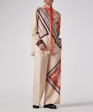 Paul Smith Travel Scarf ワイド パンツ オレンジ