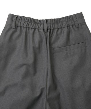 CRAFT STANDARD BOUTIQUE ３タックワイドスラックス Charcoal Gray