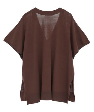 Green Parks フレンチスリーブカーディガン Brown