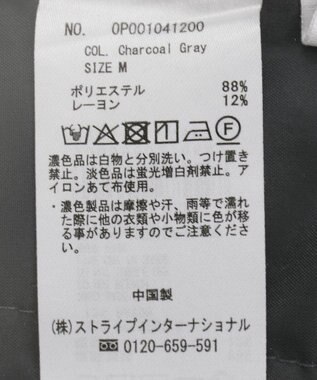 CRAFT STANDARD BOUTIQUE ３タックワイドスラックス Charcoal Gray