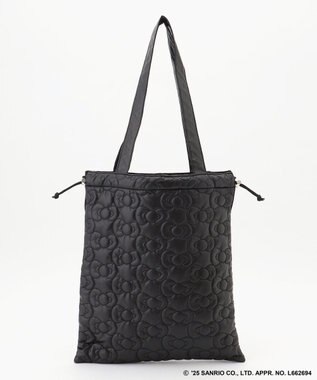 ANY 【ハローキティ×ANY】キルトトートバッグ ブラック
