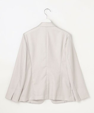 J.PRESS LADIES L OXIJEWEL ストレッチ テーラード ジャケット ライトグレー系