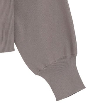 earth music&ecology 【WEB限定】リボンニットアンサンブル Mocha