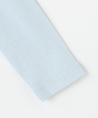 ANY KIDS ドットリボン 長袖Tシャツ サックスブルー