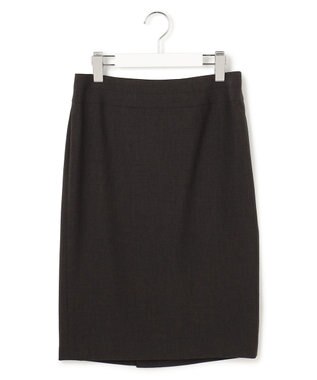 ICB レーヨンライクトロ タイトスカート チャコール