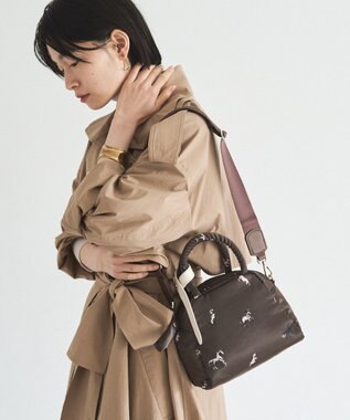 russet WOODLANDER 2WAYミニトートバッグ(CE-1668) Horse/BR