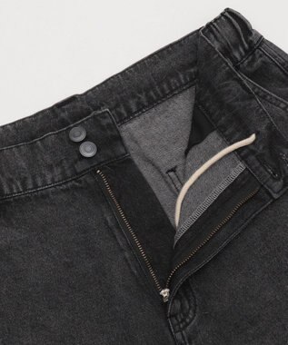 WEGO ローライズバギーフレアデニムパンツ デニムブラックソノタ