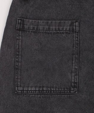 WEGO ローライズバギーフレアデニムパンツ デニムブラックソノタ