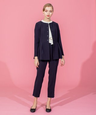 TOCCA 【消臭＆洗える】SUNNY ブラウス ネイビー系