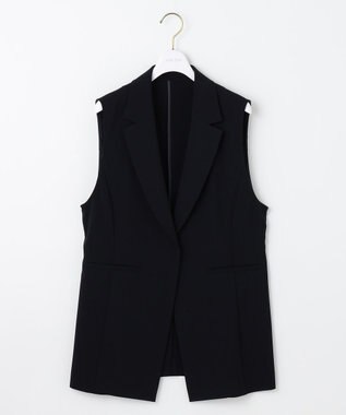 ANY SIS 【洗える】セレモニーダブルクロス ジレ ネイビー