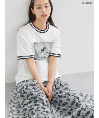 Green Parks オズワルド／ラインフォト半袖ＴＥＥ Off White