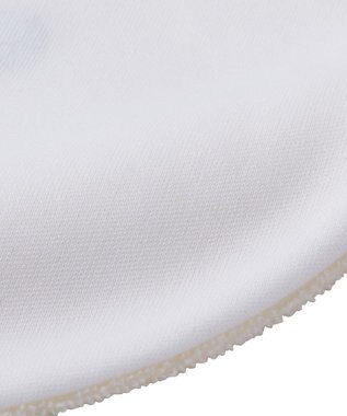 MIKI HOUSE HOT BISCUITS 顔ドンシリーズ はっ水素材 スタイ アイボリー