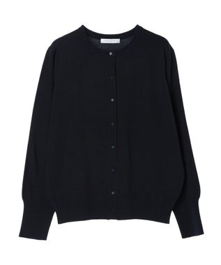 Green Parks 洗える　クルーネックカーディガン Light Gray