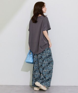 Green Parks 超冷感コクーンカットプルオーバー Gray