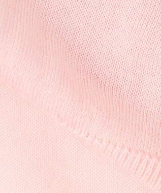 UNFILO ハイゲージウール Ｖネック ピンク