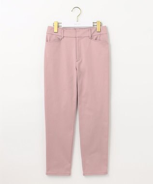 ANY SIS 【撥水】サテンストレッチビューティ パンツ ピンク