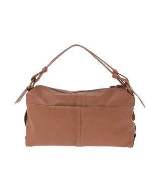 genten ライトシープ　ボストン型トートバッグ キャメル