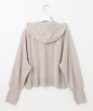 自由区 L 【接触冷感・UVケア・洗える】ファンクショナルジップアップ パーカー サンドベージュ