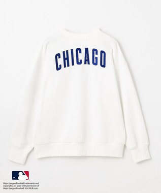 ANY 【洗濯機可/UVケア】MLB/メジャーリーグベースボール クルーネックスウェット オフ