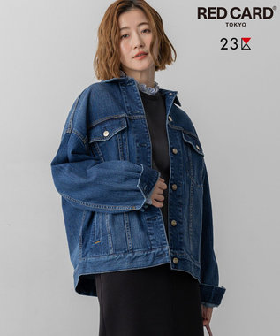 23区 L 【滝沢眞規子さん着用/RED CARD TOKYO×23区】オーバーサイズ デニム ジャケット