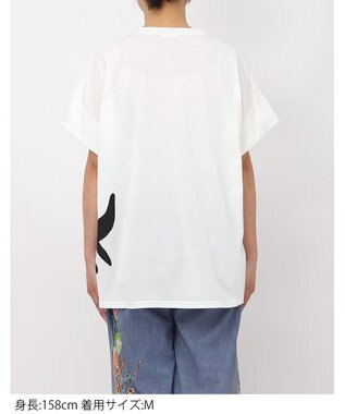 tsumori chisato SLEEP ツモリチサト トップス 綿100%(本体) 天竺素材 4分袖 レディース UTT118 /ワコール アイボリー