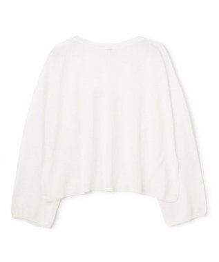 NAVE 【ReNAVE・洗える】シアーニット ロングスリーブ ホワイト系