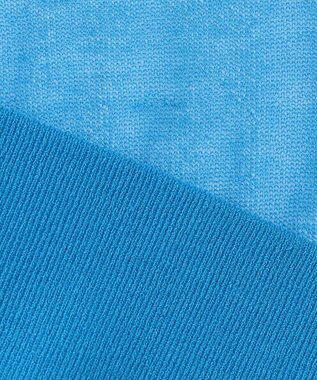 組曲 【洗える・2WAY】シアーニット カーディガン ブルー系