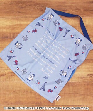 ROOTOTE 6379【スカーフのようなトート】OSAMU GOODS(R)×ROOTOTE タブロー50.オサム-A 02：サックス