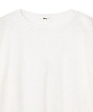 NAVE 【ReNAVE・洗える】シアーニット ロングスリーブ ホワイト系