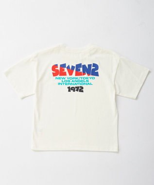 OP／FILA 【SEVEN5】プリントTシャツ ホワイト