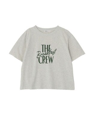 CRAFT STANDARD BOUTIQUE フロッキープリントＴシャツ Oatmeal