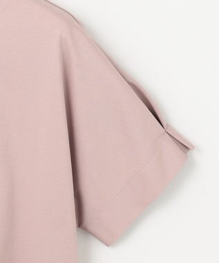 J.PRESS LADIES L 【接触冷感】コットンスムース フレンチスリーブ カットソー ピンク系