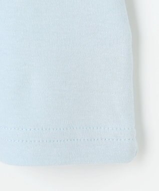 ANY KIDS ドットリボン 長袖Tシャツ サックスブルー