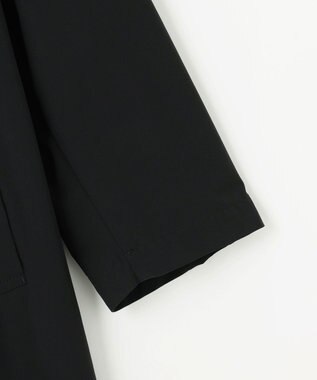 UNFILO MENS 【男女兼用】FINE MOVE ステンカラー コート [23年商品] ブラック