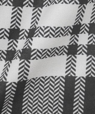 PW CIRCULUS 【MEN】チェック柄 スエードライクテーパードパンツ グレー系5