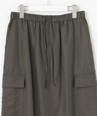 23区 L 【SLOW/一部店舗限定】ブライトヴィンテージクロス Iライン スカート グレー系