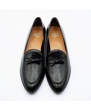 APOM 本革ベルジャンシューズ30 ブラック