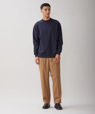 UNFILO MENS コットン クルーネックTEE [23年秋冬商品] ネイビー