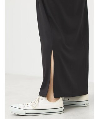 earth music&ecology ポンチＩラインキャミワンピース Black