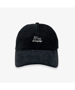 林八百吉商店 moz  コーデュロイキャップ ブラック