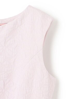 TOCCA 【WEB限定カラーあり】【消臭・洗える】RIBBON LABYRINTH JACQUARD ドレス ピンク系