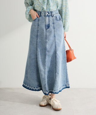 Green Parks イージーデニムマーメイドスカート