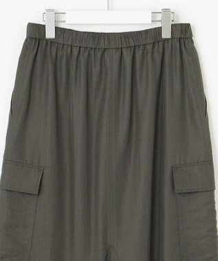 23区 L 【SLOW/一部店舗限定】ブライトヴィンテージクロス Iライン スカート グレー系