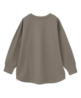 AMERICAN HOLIC サイドZIPスウェットプルオーバー Mocha